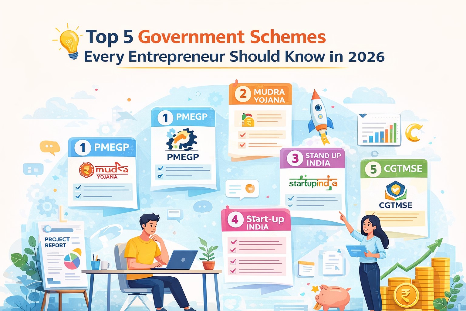 Top 5 Government Schemes for Entrepreneurs